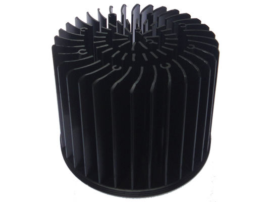 теплоотвод СИД 100mm, радиатор СИД 100mm, радиатор СИД 30Watt, 32W холодный выкованный heatsink, ковка вхолодную heatsink 35W