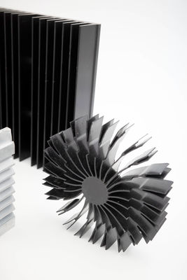 Антиржавейный стабилизированный алюминиевый Heatsink штранг-прессования, автомобильные прессованные алюминиевые профили