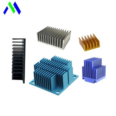 Теплоотвод квадрата универсальный анодированный, анти- Heatsink CNC корозии
