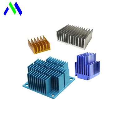 Теплоотвод квадрата универсальный анодированный, анти- Heatsink CNC корозии