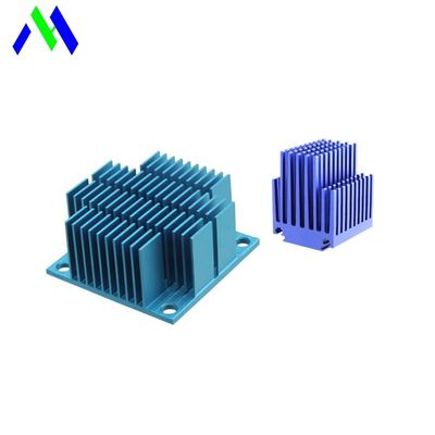 Теплоотвод квадрата универсальный анодированный, анти- Heatsink CNC корозии