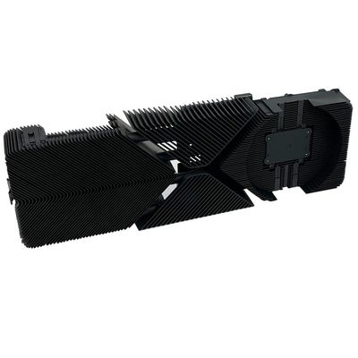 Теплоотвод квадрата универсальный анодированный, анти- Heatsink CNC корозии