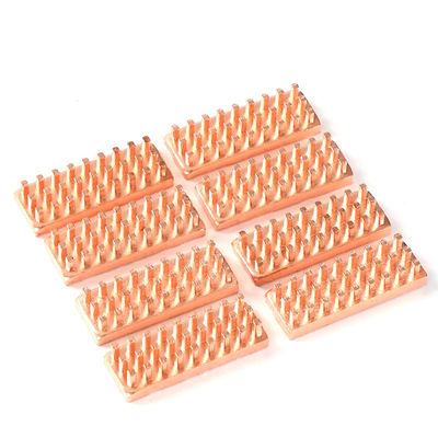 Прочный Heatsink меди VRM прямоугольника, Heatsink анти- корозии небольшой медный
