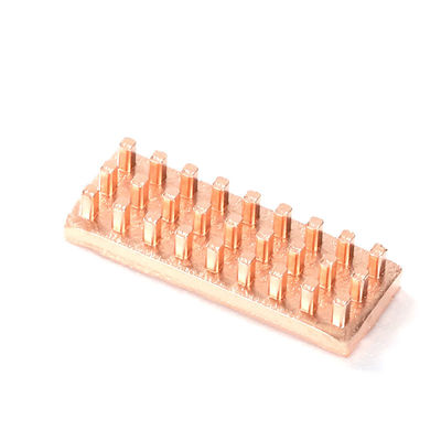 Прочный Heatsink меди VRM прямоугольника, Heatsink анти- корозии небольшой медный