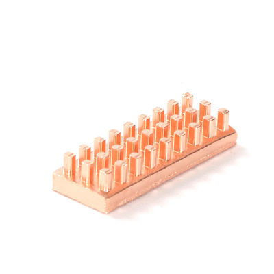 Прочный Heatsink меди VRM прямоугольника, Heatsink анти- корозии небольшой медный