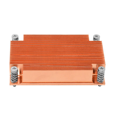 Heatsink RoHS Rustproof анодированный медный, промышленный медный сваривая теплоотвод