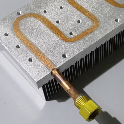 Теплоотвод IGBT трубки меди Enbeded электронный для водяного охлаждения
