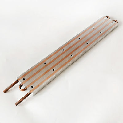 Rustproof анодируя плита 80x14x480mm теплоотвода радиатора холодная