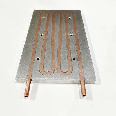 Алюминиевый теплоотвод 120x12x210mm радиатора трубки бондаря прочное