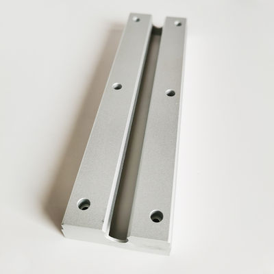 Sandblasting алюминиевый серебр частей CNC филируя анодировал прочное