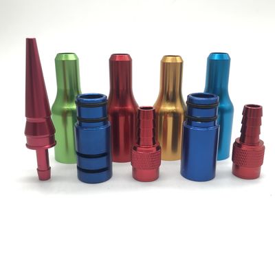 Multicolor латунные части CNC поворачивая филируя Rustproof для автомобильного