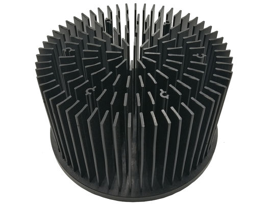 Rustproof ковка вхолодную Heatsink, стабилизированный черный анодированный теплоотвод